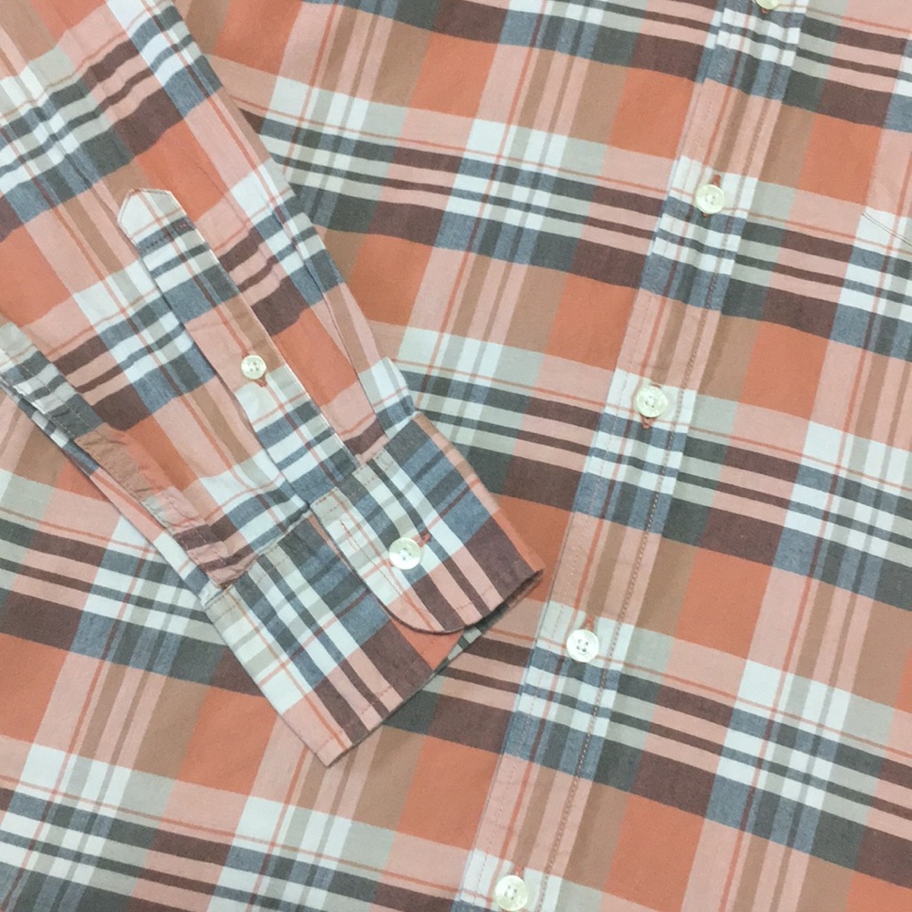 J. Crew Summer Plaid Shirt button down - Picture 2 of 7